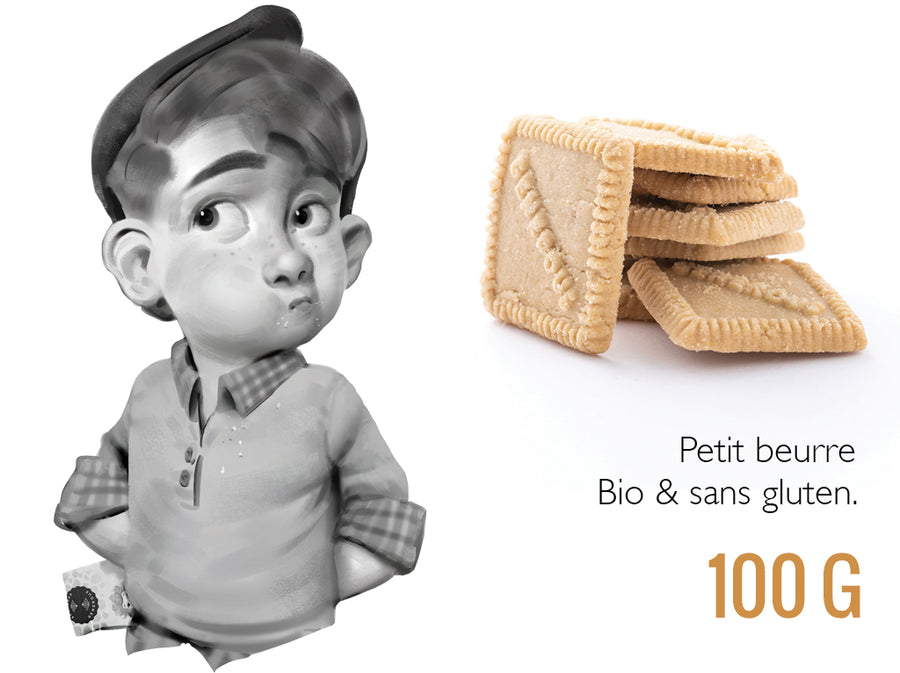 Pierre P'tit beurre bio & sans gluten - 100g