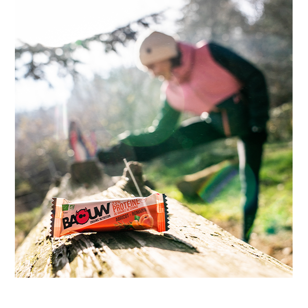 Baouw Organic Apricot &amp; Rosemary Protein Bar - 25g