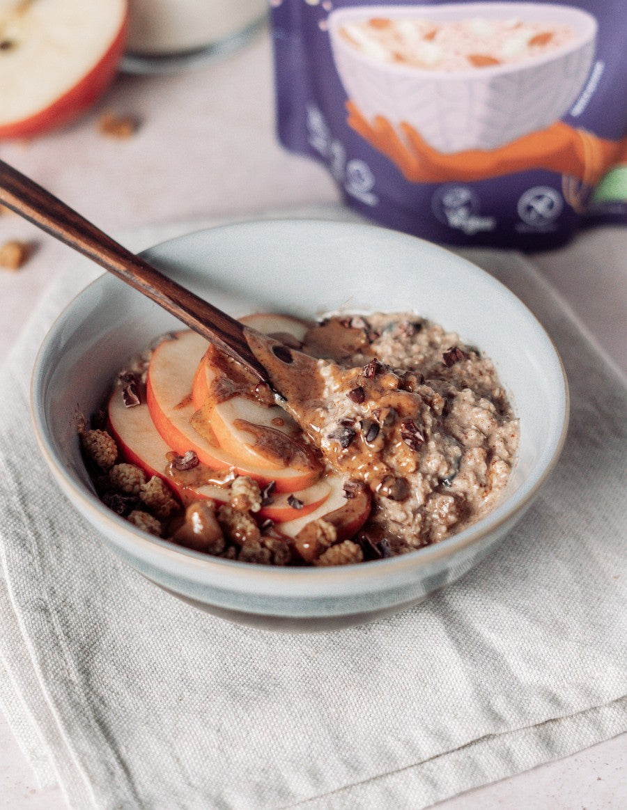 Super Petit Déjeuner Maca, Cannelle & Purée d'Amande, sans gluten - 360g (ANTI-GASPI DDM 12/23)