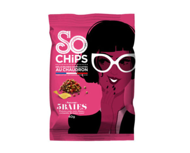 So Chips 5 baies - 40g