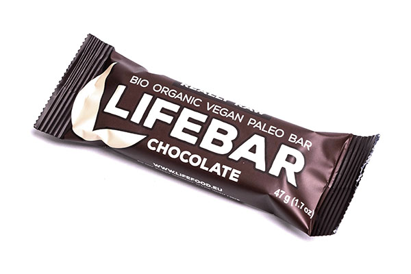 lifebar chocolat bio & cru - 47g