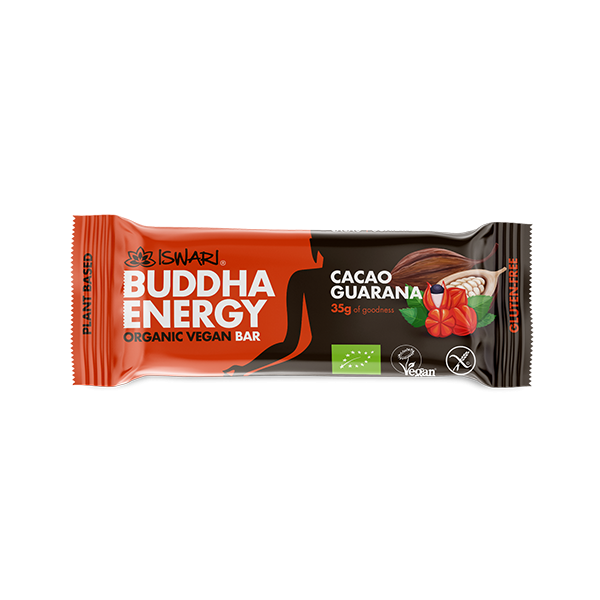 Buddha Energy Bar Cocoa &amp; Guarana - 35g