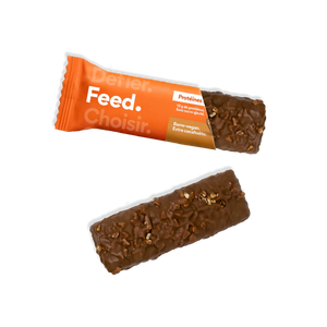 Feed.  Barre vegan Protéines Shot Extra Cacahuète - 55g