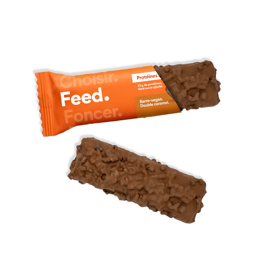 Feed. Vegan Double Caramel Shot Protein Bar - 55g