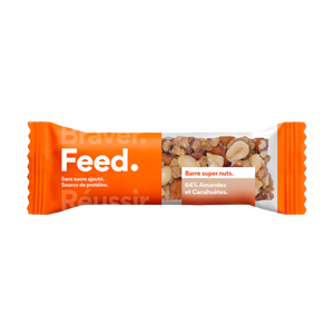 Feed. Barre Kéto supernuts Cacahuètes Amandes - 40g